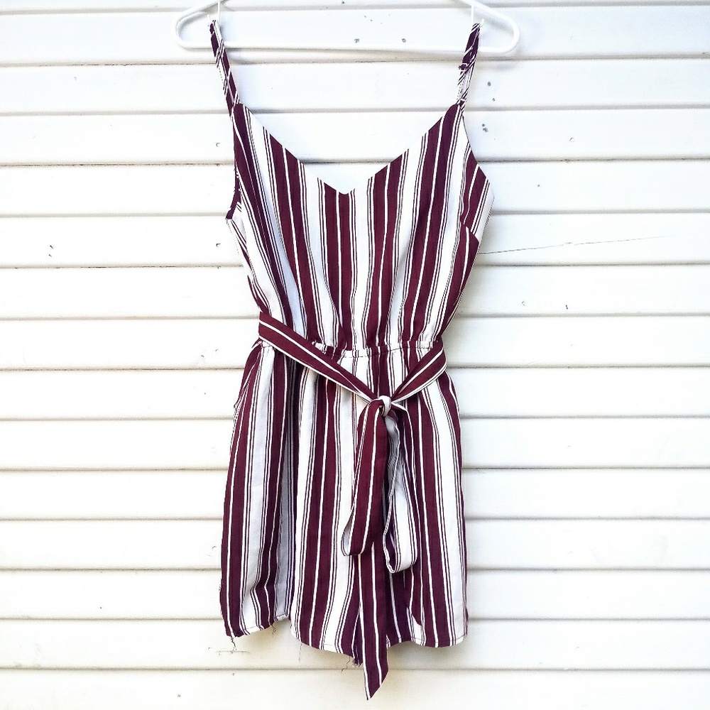 Lulus striped Romper
